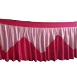 Table Cover Frill - 30 FT - Made Of Bright Lycra Cloth