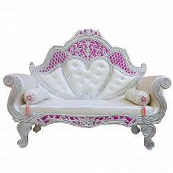 Sofa & Couches - Made of Wood with Metal Finish
