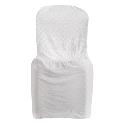 Chair Cover Without Handle - Made Of Emboss Velvet Cloth
