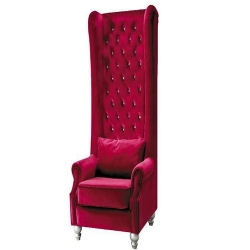 Maroon Color - VIP Sofa Chair - Maharaja Sofa Chair - W..
