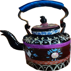 9 Inch X 7 Inch - Aluminum - Tea Kettle - Jug - Pot - Tea Pot -  Multi Color