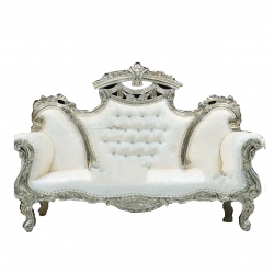Sofa & Couches - Made of Wood & Brass Coating