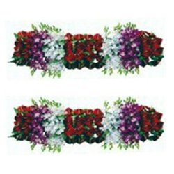 Artificial Flower Pannel - 6 FT - Made of Plastic