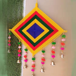 Wall Hanging Kite -12 Inch - Multi color