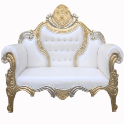 Sofa & Couches - Made of Wood & Brass Coating