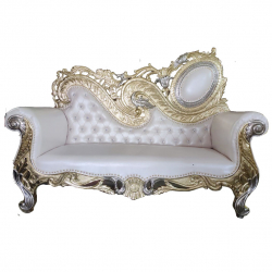 Sofa & Couches - Made of Wood & Brass Coating