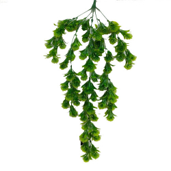 Artificial Flower Wall Hanging - Flower Decoration - Green Color.