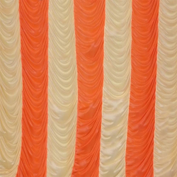 Designer Curtain - Made of 24 Gauge Bright Lycra Cloth