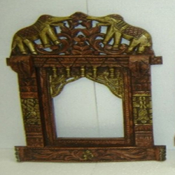 Wooden Jharokha  - 27 Inch - Made Of Wood