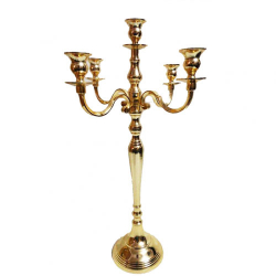 Decorative Candel Stand - 24 Inch - Made of Iron