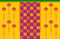 3D Print Mandap Parda - 6 FT x 18 FT - Printed Taiwan - Multi Color