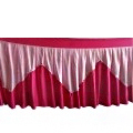 Table Cover Frill -15 Ft - Made Of Premium Lycra Quality