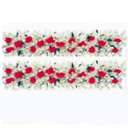 Artificial Flower Pannel - Made of Plastic