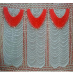 Designer Curtain - Parda - Made of 24 Gauge Bright Lycra