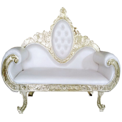 Sofa & Couches - Made of Wood & Brass Coating