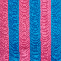 Designer Curtain - Made of 24 Gauge Bright Lycra Cloth