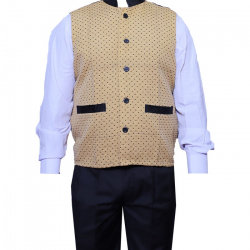 Waiter / Bartender Vest - Made of Premium Quality Polyester & Cotton