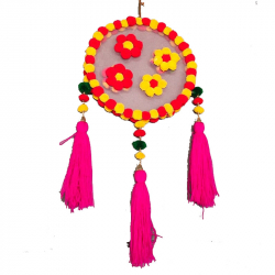 2 FT - Rajasthani Wall Hanging Handicraft Made Of Woolen