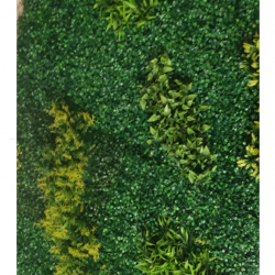 4 FT X 8 FT - Artificial Green Pannel - Decoration - Green Color