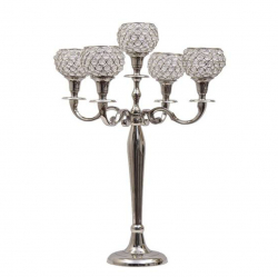 Five Arm Candle Abra - 70 CM - Made Of Aluminium