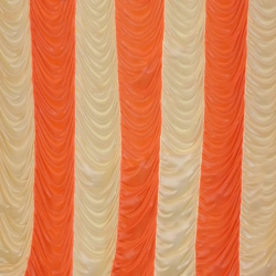 Designer Curtain - 10 Ft X 20 Ft - Made Of Bright Lycra Cloth