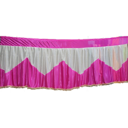 Table Frill - 15 FT - Counter Jhalar - Made Of Brite Lycra