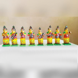 Shakhi Statue - 3 Inch - Made Of Wood