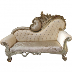 Sofa & Couches - Made of Wood & Brass Coating