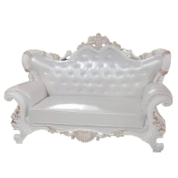 White Color - Regular - Couches - Sofa - Wedding Sofa - Maharaja Sofa - Wedding Couches - Made Of Wooden & Metal