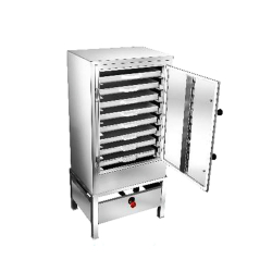 Idli / Dhokla / Nylon Khamman Machine with Tray - Made of Stainless Steel
