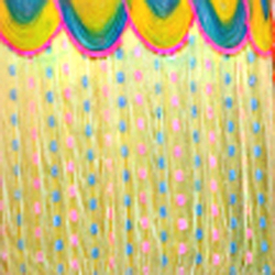 Designer Curtain -10 FT X 15 FT -  Made of Galaxy Cloth