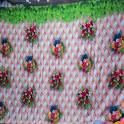 3D Print Curtains -10 FT X 15 FT - Made of Heavy Polyester cloth & High Quality Printing