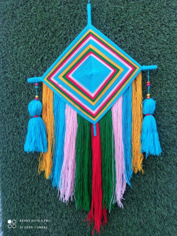 Wall Hanging Kite - 15 Inch X 25 Inch - Made of Woolen