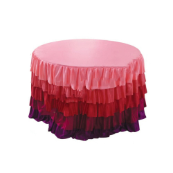4 Ft X 4 Ft - Round Table Cover - Made of Premium Quality Lycra Cloth - Multi color