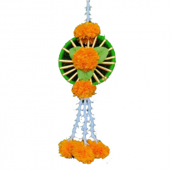 Decorative Hanging Loutcon - 18 Inch - Made of Woolen & Pom-Pom