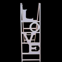 Wooden Love Panel -  5 FT - Made Of Wood
