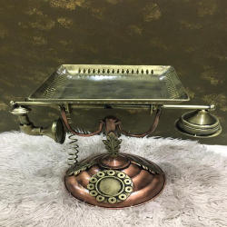 16 Inch X 18 Inch - Telephone Tray - Center Table Item - Made Of Metal