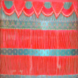 Designer Curtain  -  Made of 24 Gauge Bright Lycra Cloth