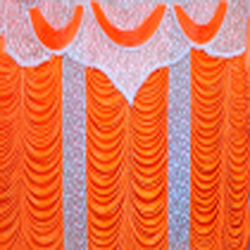 Designer Curtain -  Made of 24 Gauge Bright Lycra Cloth