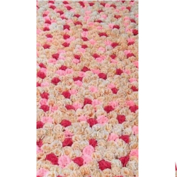 Artificial Flowers Pannel - 4 FT X 8 FT - Made Of Fome Cloth