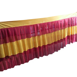 Table Cover Frill - 24 Gauge - Made Of Bright Lycra