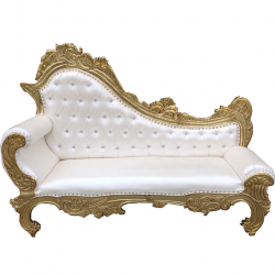 Sofa & Couches - Made of Wood & Brass Coating