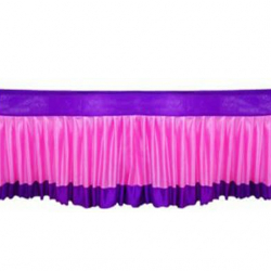 Table Cover Frill - Made Of 26 Gauge Bright Lycra