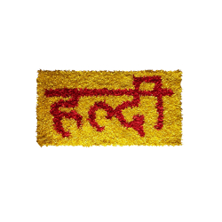 Decorative Haldi Pannel  - Made Of Polyester