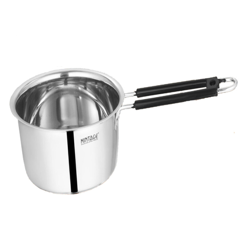 Buy Mintage Sauce Pan Without Lid Made Of Stainless Steel