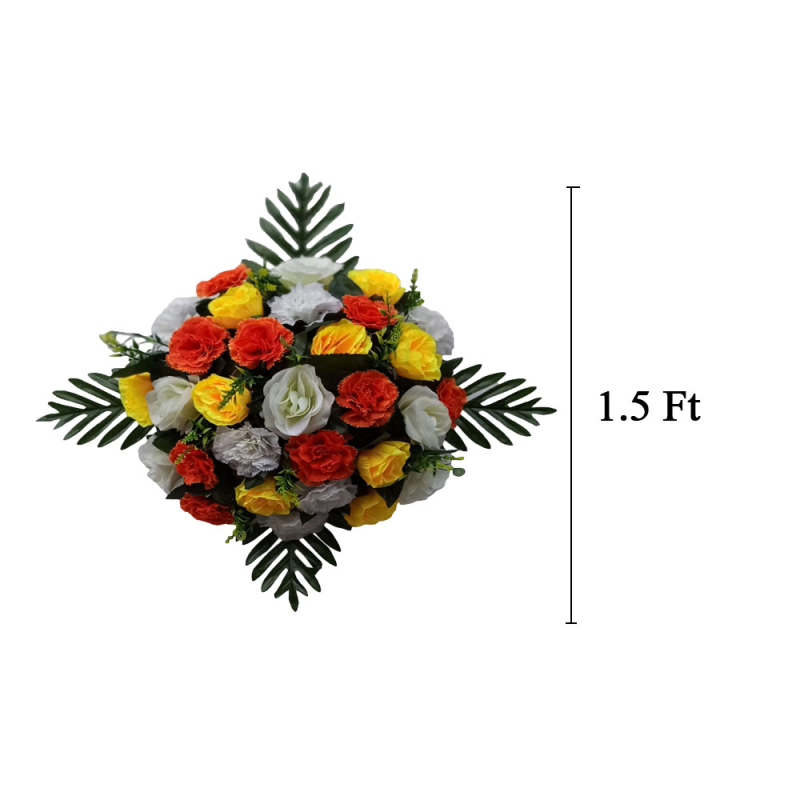 Buy Artificial Flower Bouquet Made of Plastic