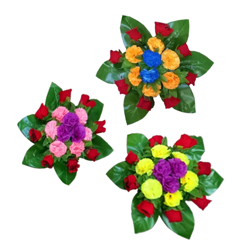 Buy Artificial Flower Bouquet Made Of Plastic
