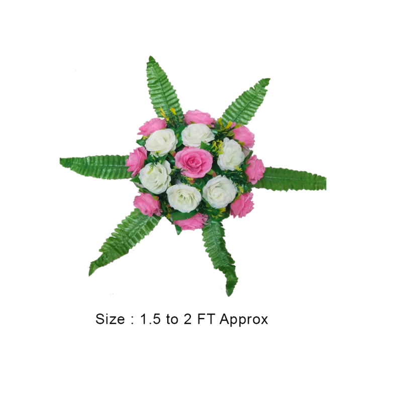 Buy Artificial Flower Bouquet Made Of Plastic