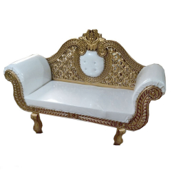 Wedding Sofa & Couches - Made Of  Wood - White Color