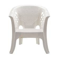National Merc Sofa Chair - Made of Plastic - White Color